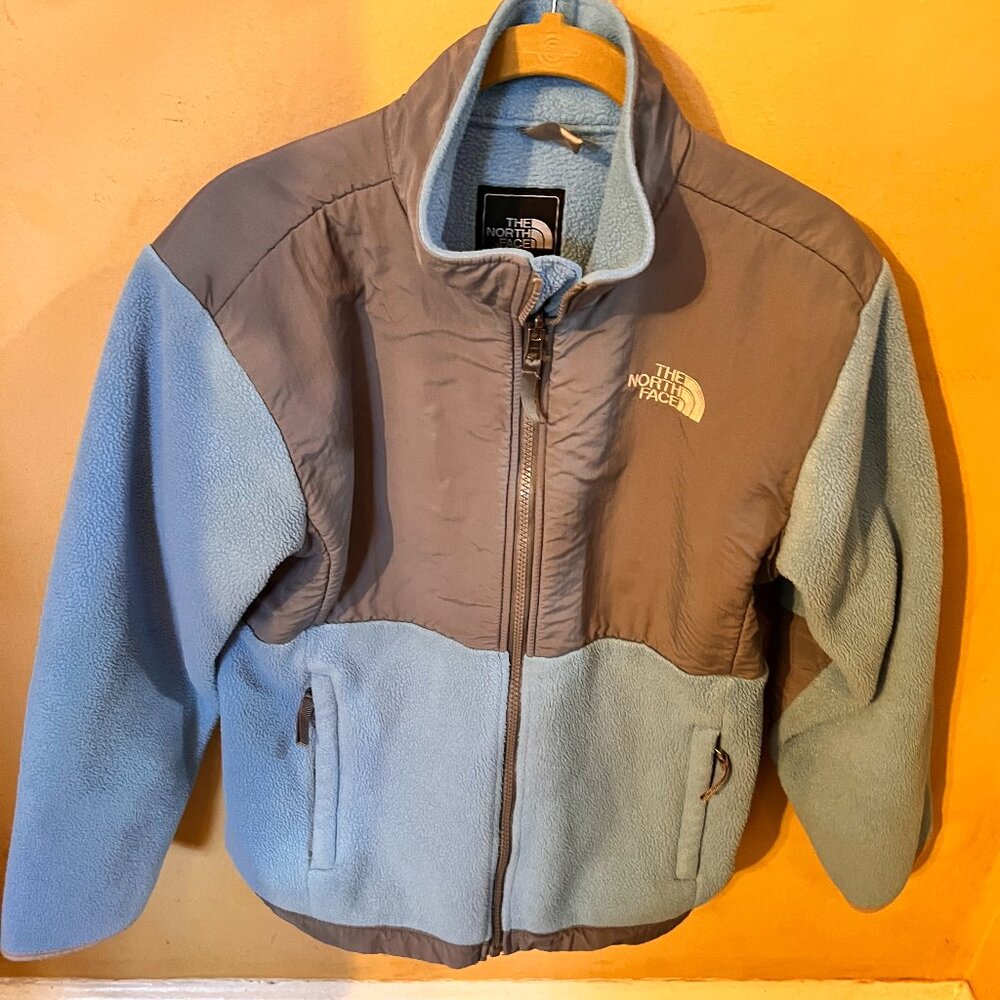 Blue North Face Fleece Jacket, size Youth Large